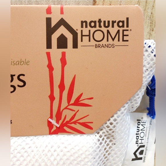 Natural Home Brands Reusable Veggie Bags with Drawstrings (Pack of 5) - Picture 2 of 6